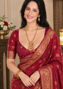 Elegant Gold Plated Necklace Set