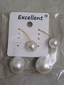 Elegant Pearl Drop Earrings