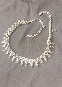 Traditional Oxidized Silver Anklets