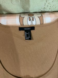 Womens Camel Henly Dress