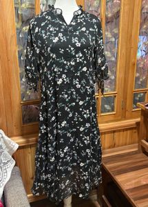 Floral Print Midi Dress