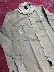 Men's Casual Button-Up Shirt