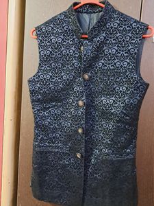 Beautiful Velvet Dark Black Jacket