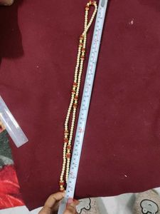 set of two Pearl Beaded Necklace