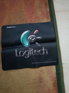 Logitech Mousepad with mouse