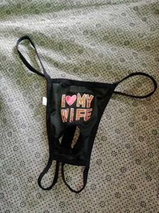 Men's I Love My Wife sexy Thong