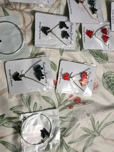 Fashion Butterfly Necklace &amp; Earring Set