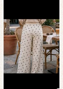 Bow print plazo