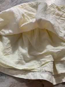 Cute Cream Skater Skirt