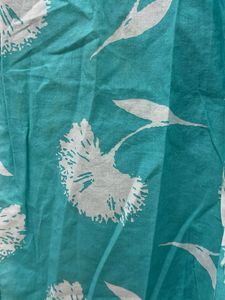 Stylish Teal Floral Kurta