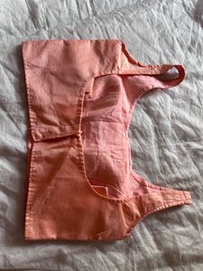 Elegant Pink Silk Blouse