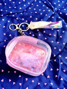 ❤️Keychain Girl Power Coin Purse 🎀