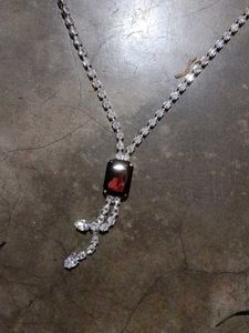 Sparkling Rhinestone Necklace &amp; Earring Set