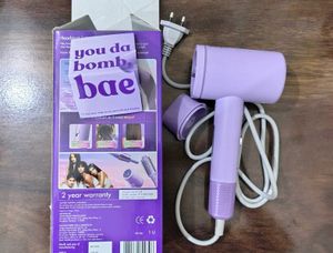 Purple Hair Dryer