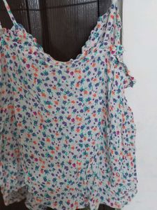 cotton floral top