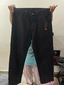 Classic Black Carpenter Pants