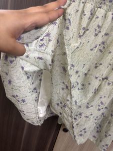 Light Floral Mini Dress