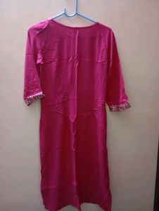 Beautiful Fuchsia Pink Kurta