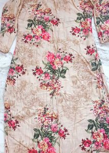 Floral Kurta sharara Set with Dupatta