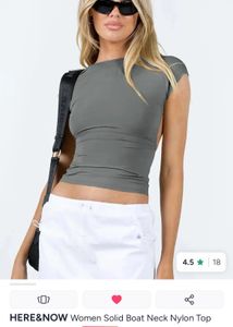 grey top myntra