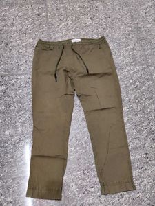 Men's Olive Green jogger Pants