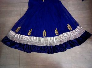 Blue Anarkali Suit For Women