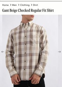 GANT Plaid Button-Down Shirt