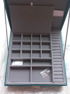 Elegant Teal Jewelry Box Organizer