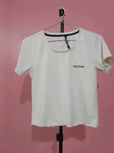 White Casual T-Shirt