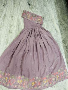 Beautiful one shoulder  Gown