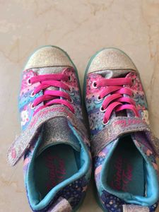 girls slipon shoes lights