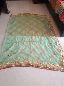 Elegant Green Rajasthani Odhni