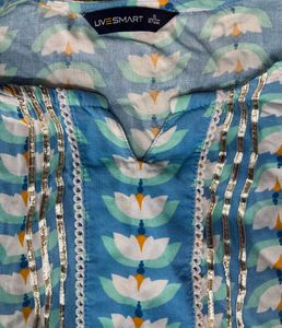 /Elegant Blue kurti