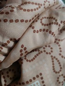peach bandhej Saree