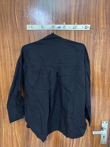 Classic Black Button-Up Shirt