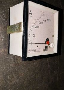 YETAZU Instrumentation Panel Wall Mount Ammeter