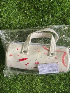 Clinique Mini Duffle Bag Pouch With Chain