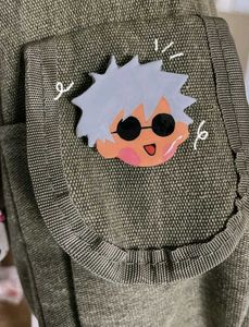 Cute Gojo Chibi Anime Bag Pin (Any 1)