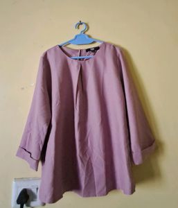 Pink Solid, Regular Top