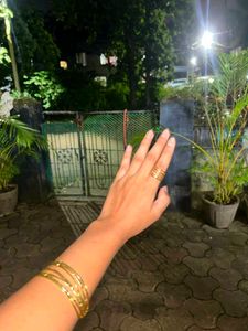 Anti tarnish bracelet n ring💍💗
