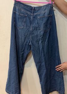 Zudio Wide Leg Blue Jeans
