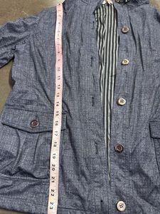 Stylish Blue Casual Jacket