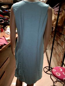 Sky Blue Colour Kurti