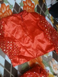 Sparkly Red Girls' Outfit