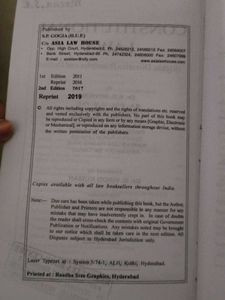 Constitutional Law-I, 2nd Edition