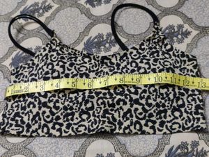 Leopard Print Bralette Top