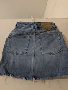 Denim Skirt - Classic Blue