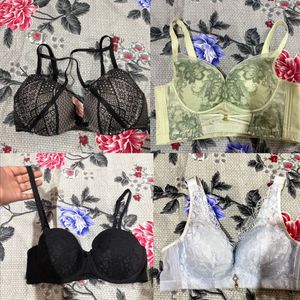 Hunkemoller Delicate Lace Bra 4 bras COM BO