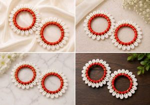 Handmade Kodi Bangles for Women | Traditional Red