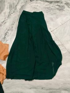 Emerald Green Embroidered Anarkali Suit